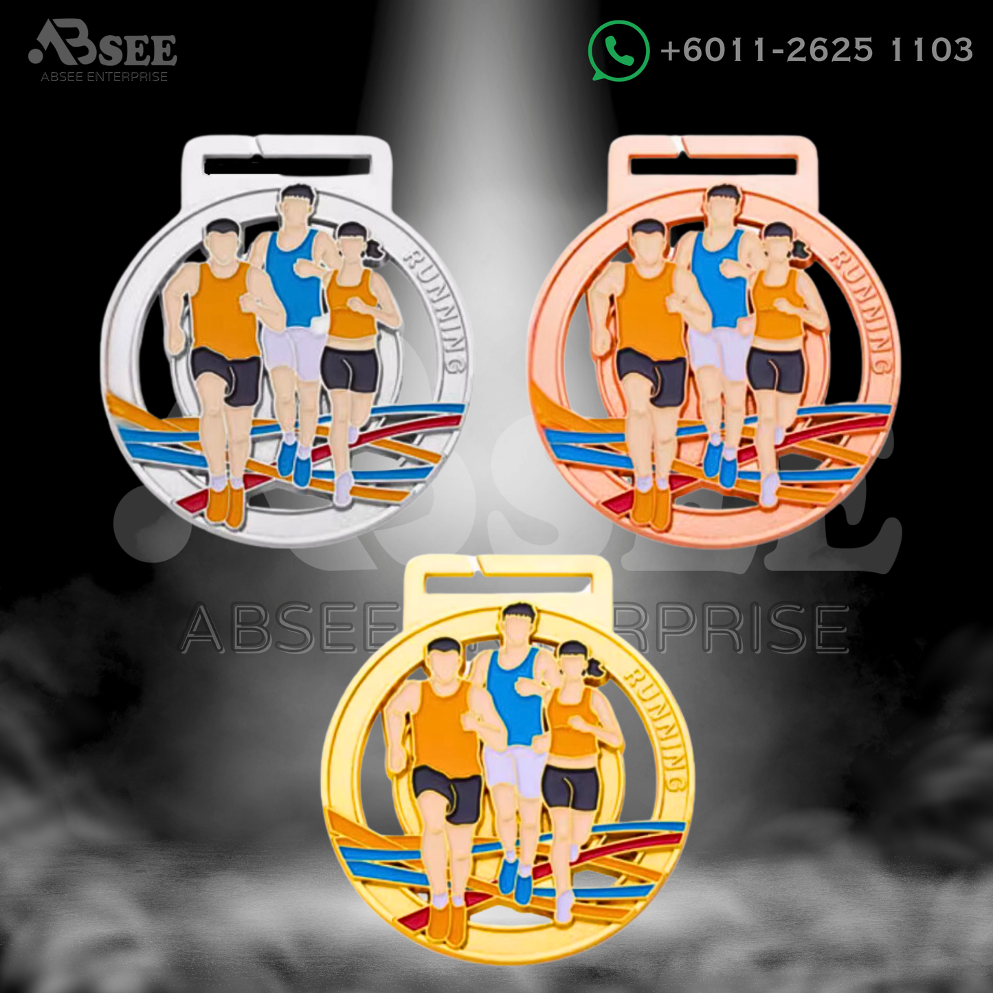 03021 Runners Medal