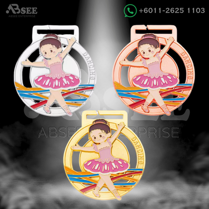 03019 Dancing Medal