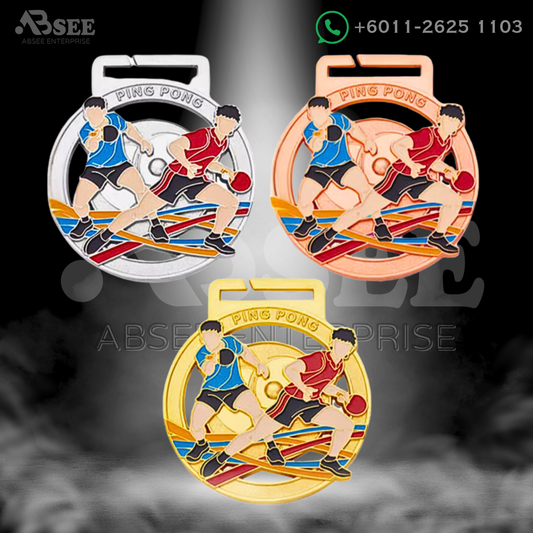 03020 Ping Pong Medal