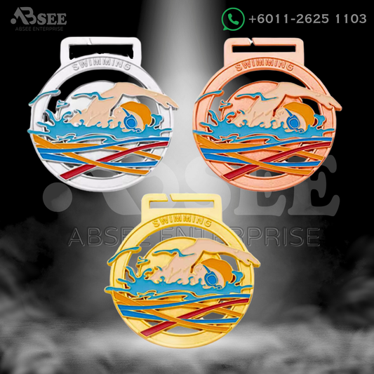 03022 Swimming Medal