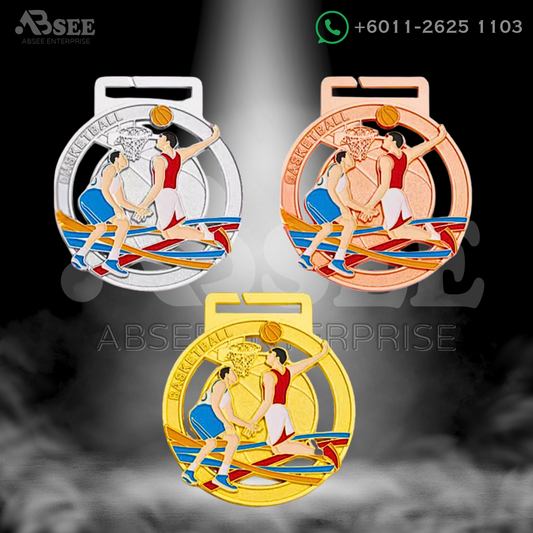 03025 Basketball Medal